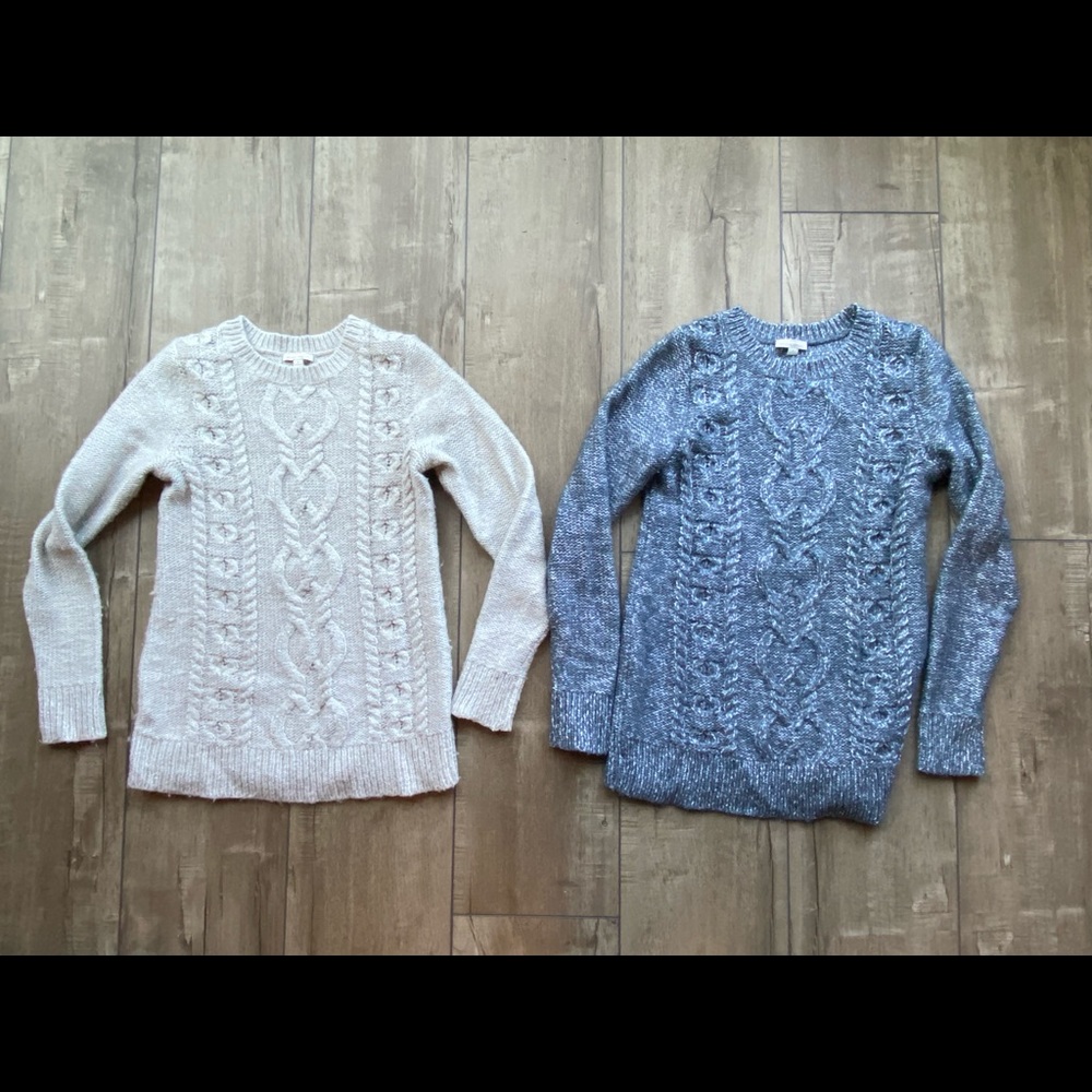 2 Gap Maternity sweaters
